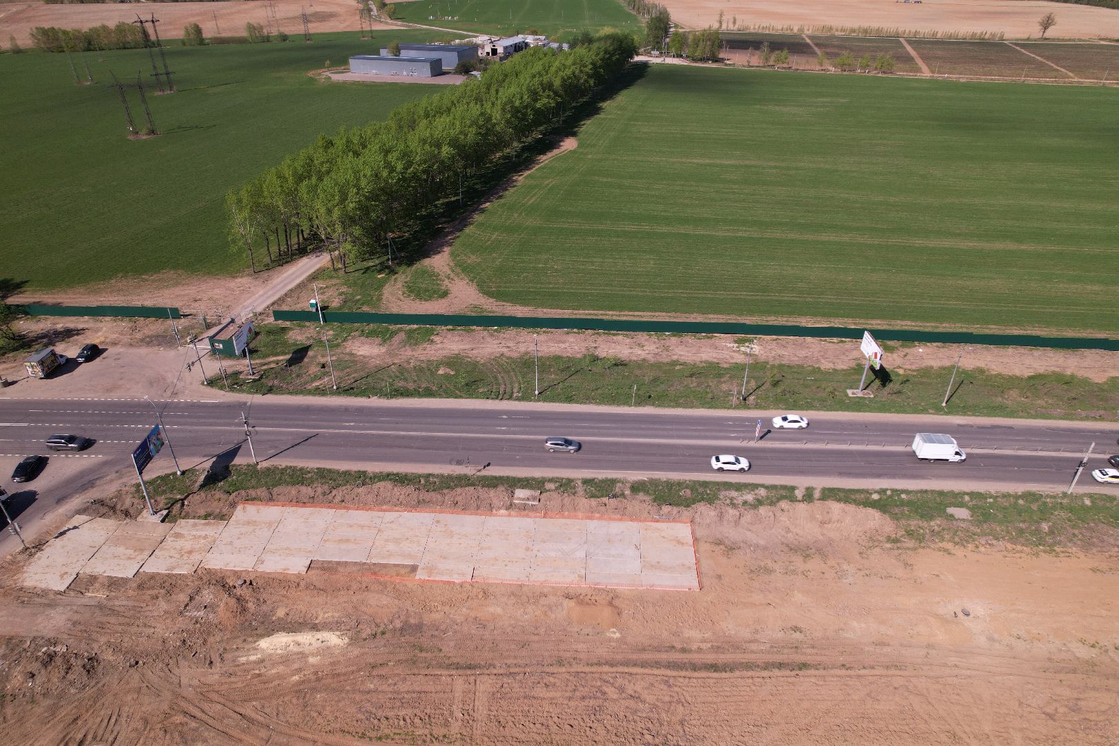 видео с коптера, дороги подмосковья, развязка каширского и володарского шоссе,