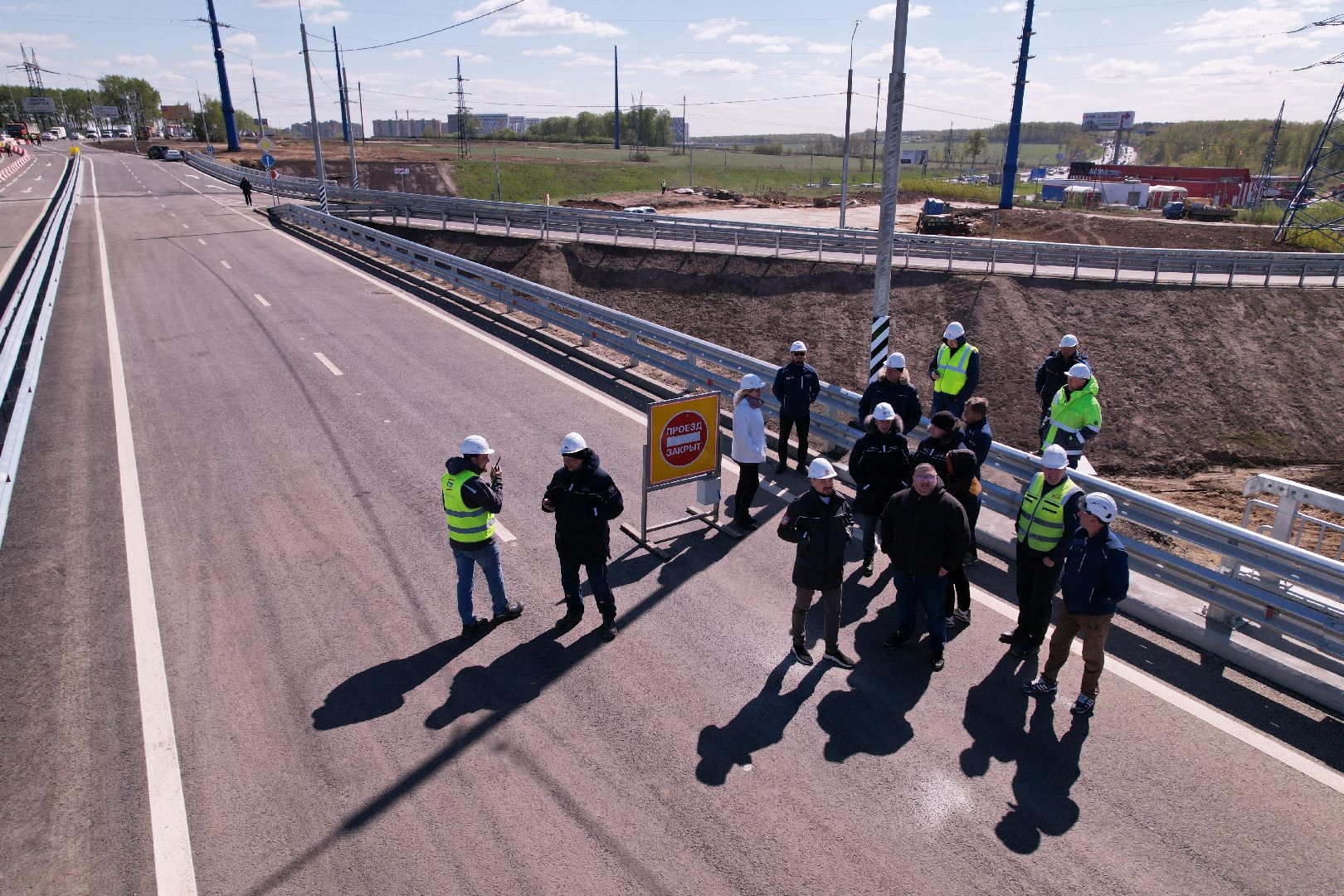 видео с коптера, дороги подмосковья, развязка каширского и володарского шоссе,