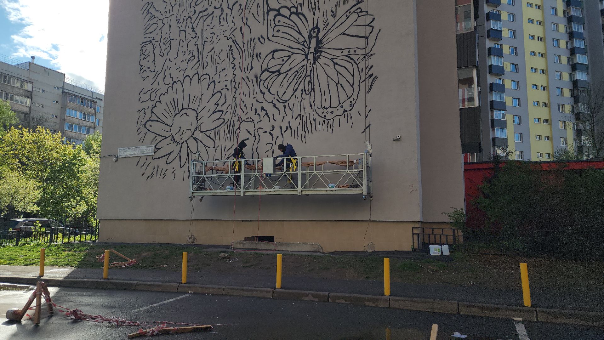 мурал, мытищи,