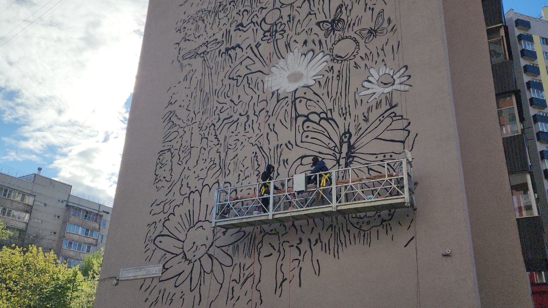 мурал, мытищи,