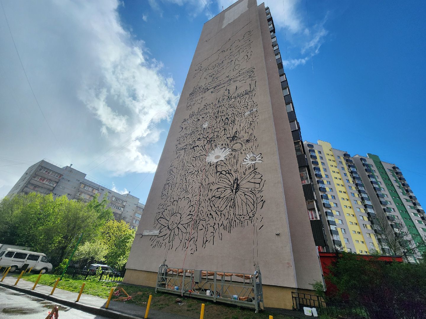 мурал, мытищи,