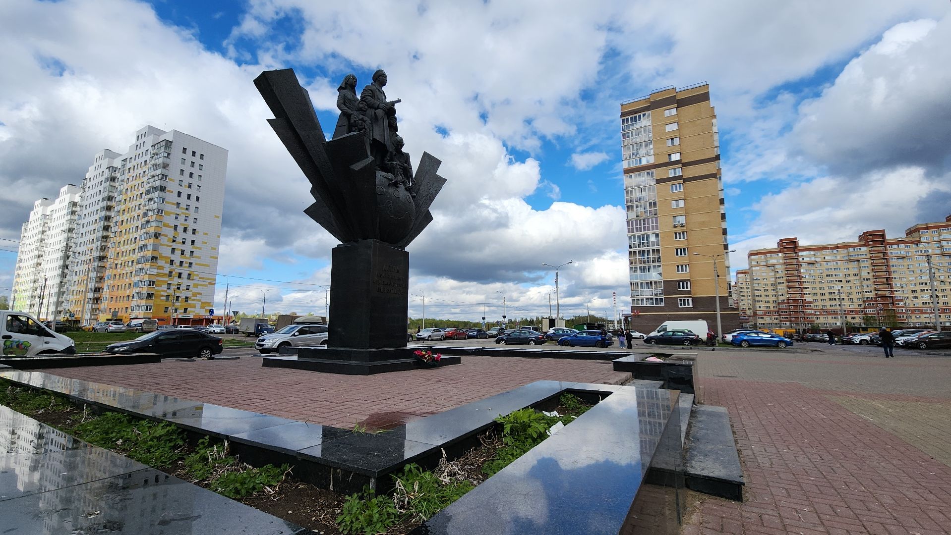 памятник, 9 мая, День победы, лосино-петровский,