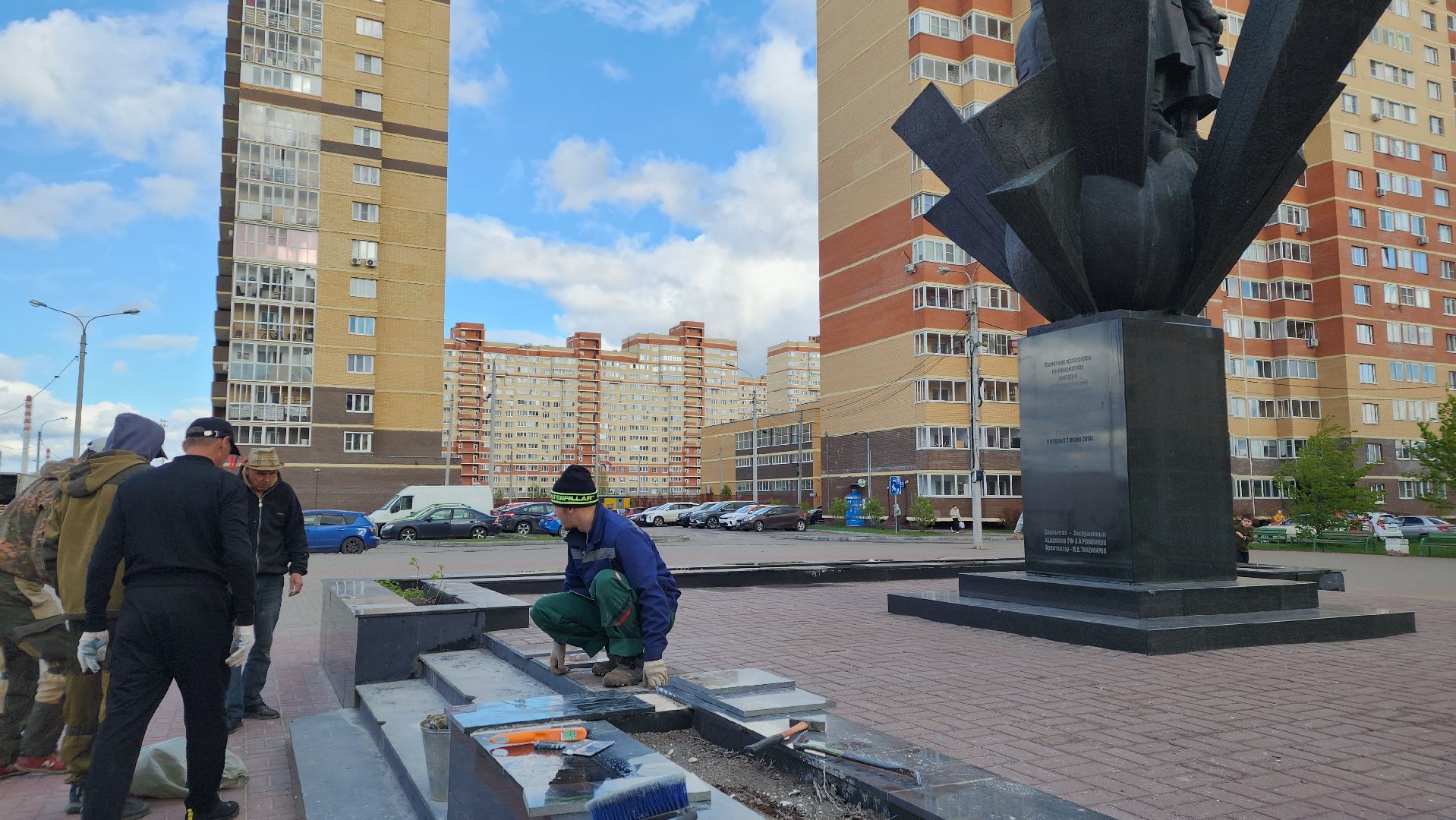 памятник, 9 мая, День победы, лосино-петровский,