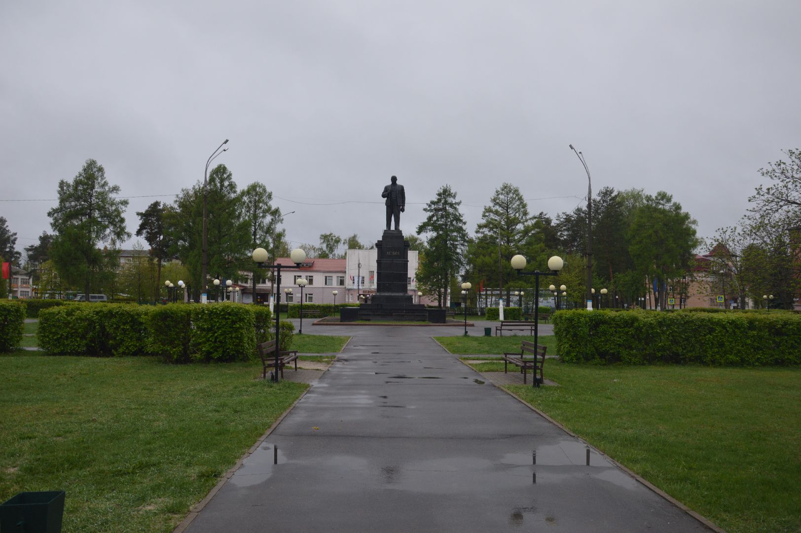 Шатура, фонтаны, запуск фонтанов