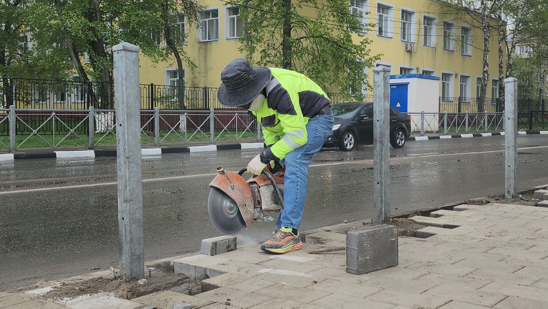 люберцы, 80-летие великой победы, реконструкция мемориала,