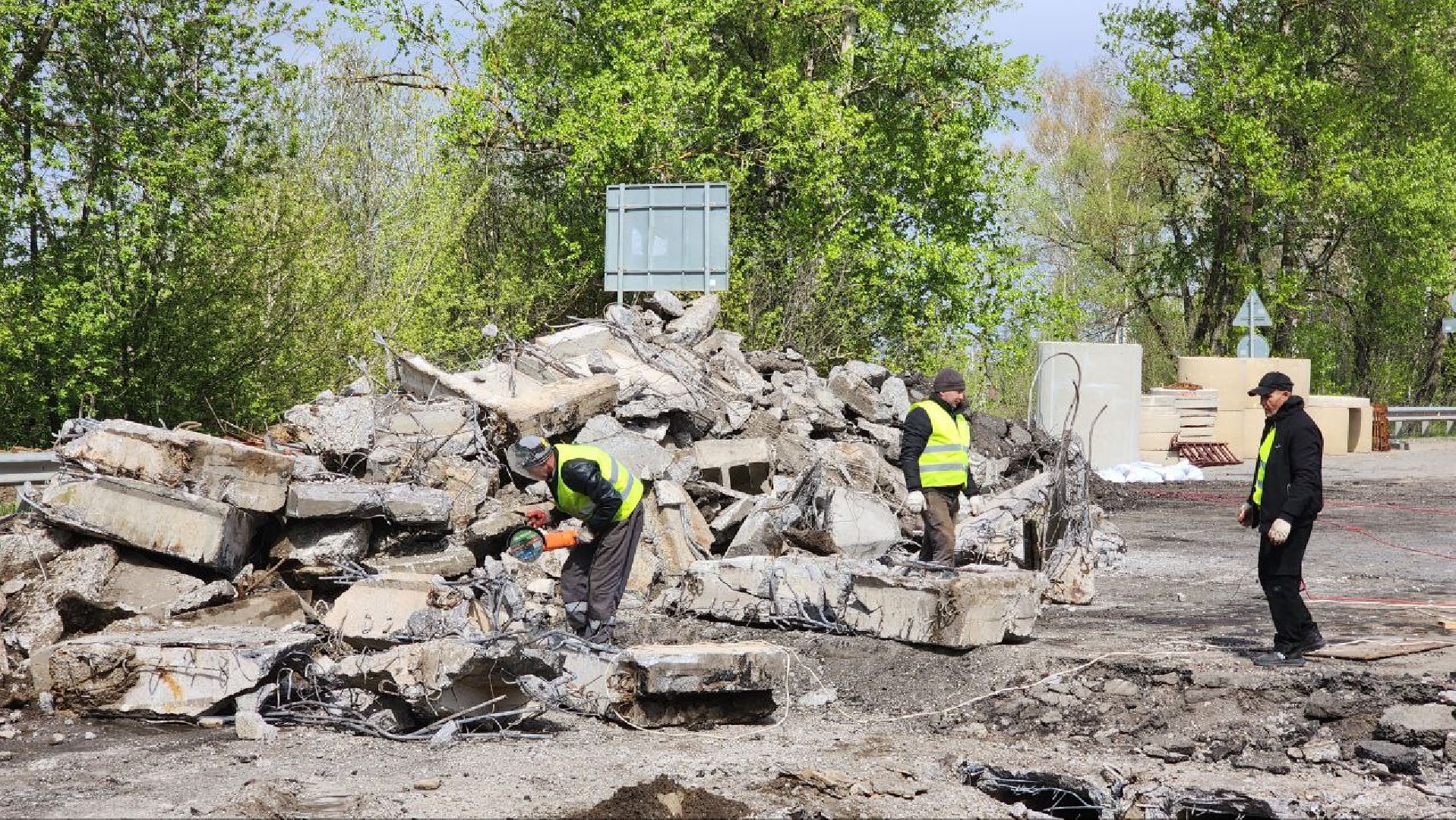 Дмитров, Ремонта моста, Мосавтодор,