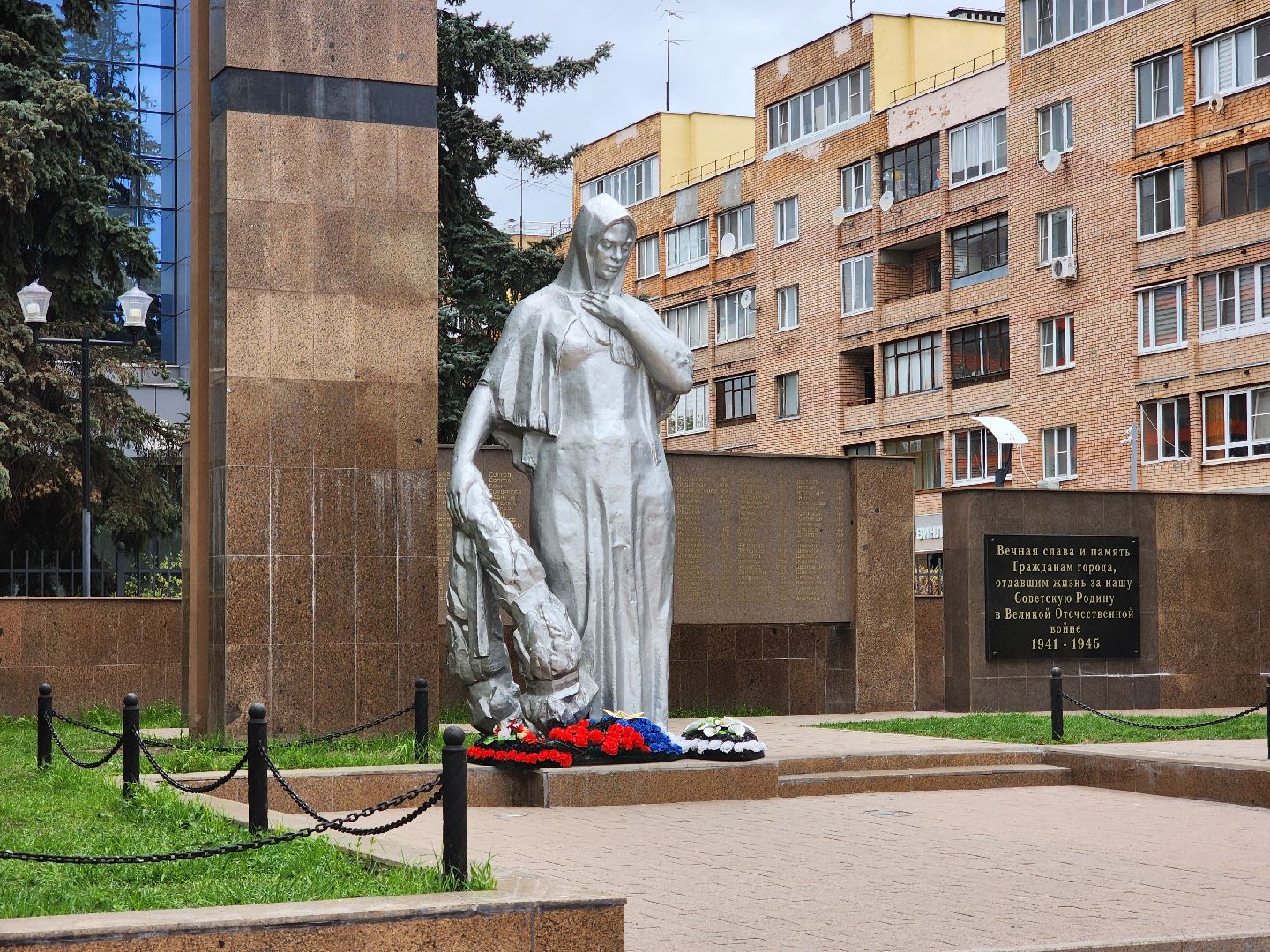 подольск, благоуйстройство, памятник вов,