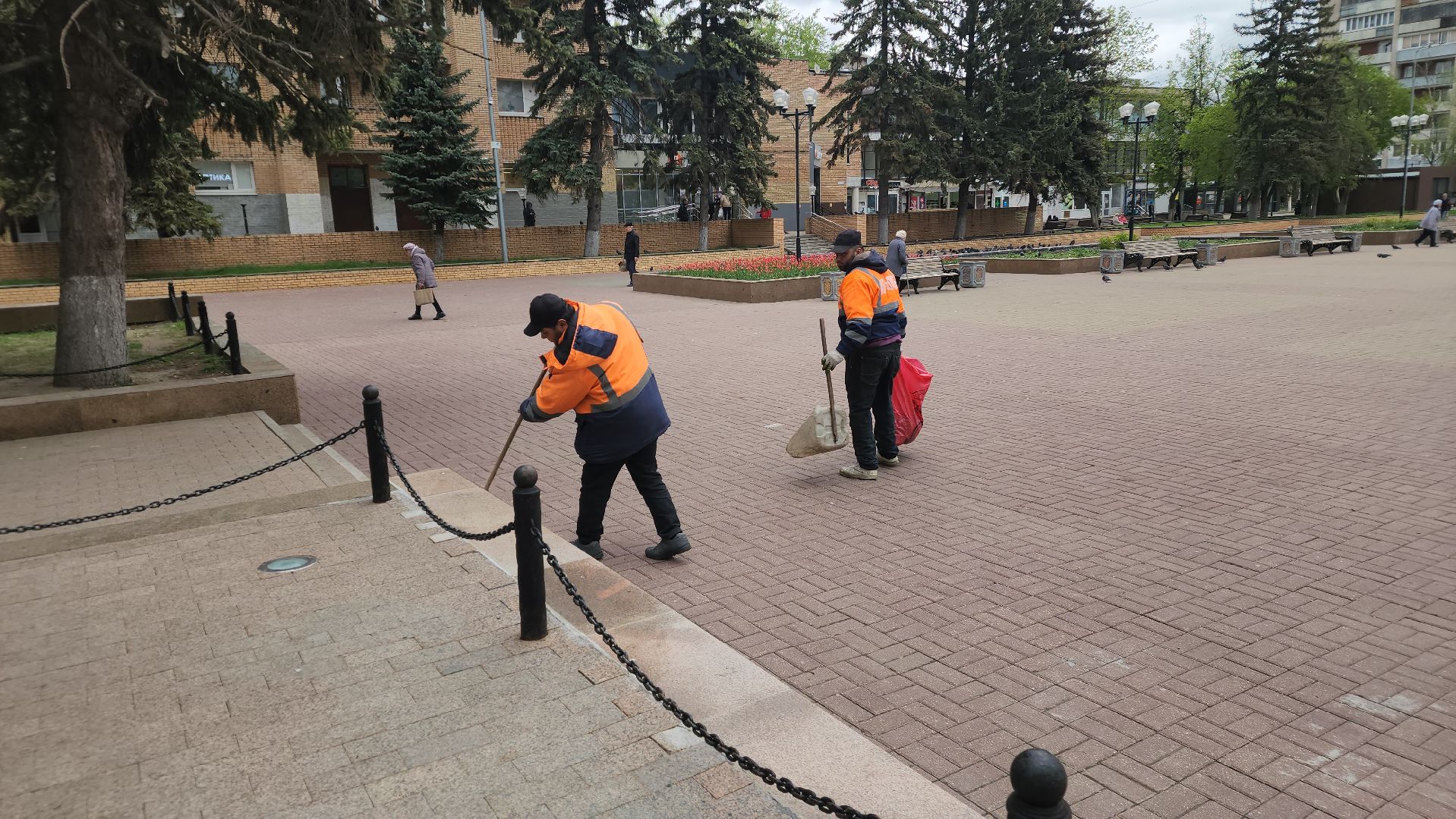 подольск, благоуйстройство, памятник вов,
