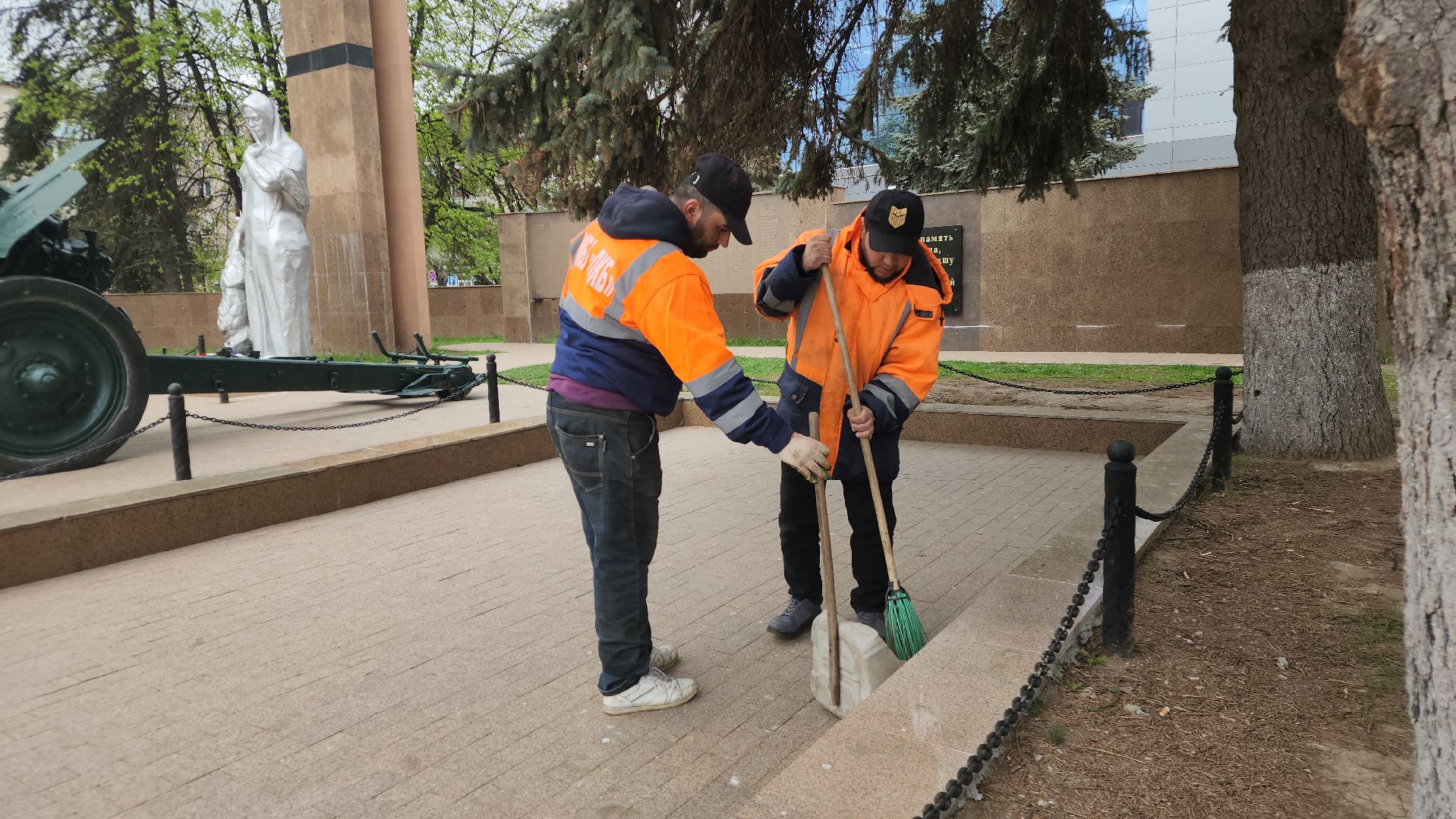 подольск, благоуйстройство, памятник вов,
