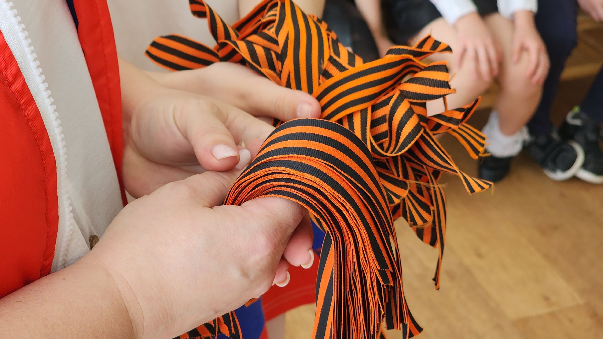 протвино, патриотика, георгиевская ленточка,