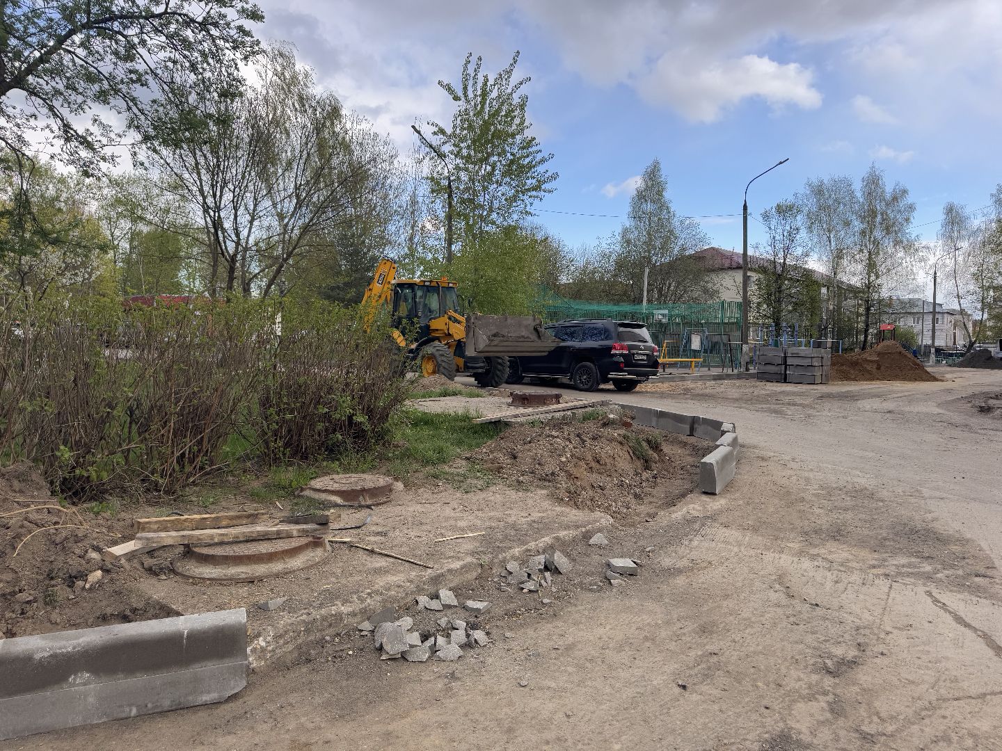 шаховская, благоустройство, благоустройство двора,