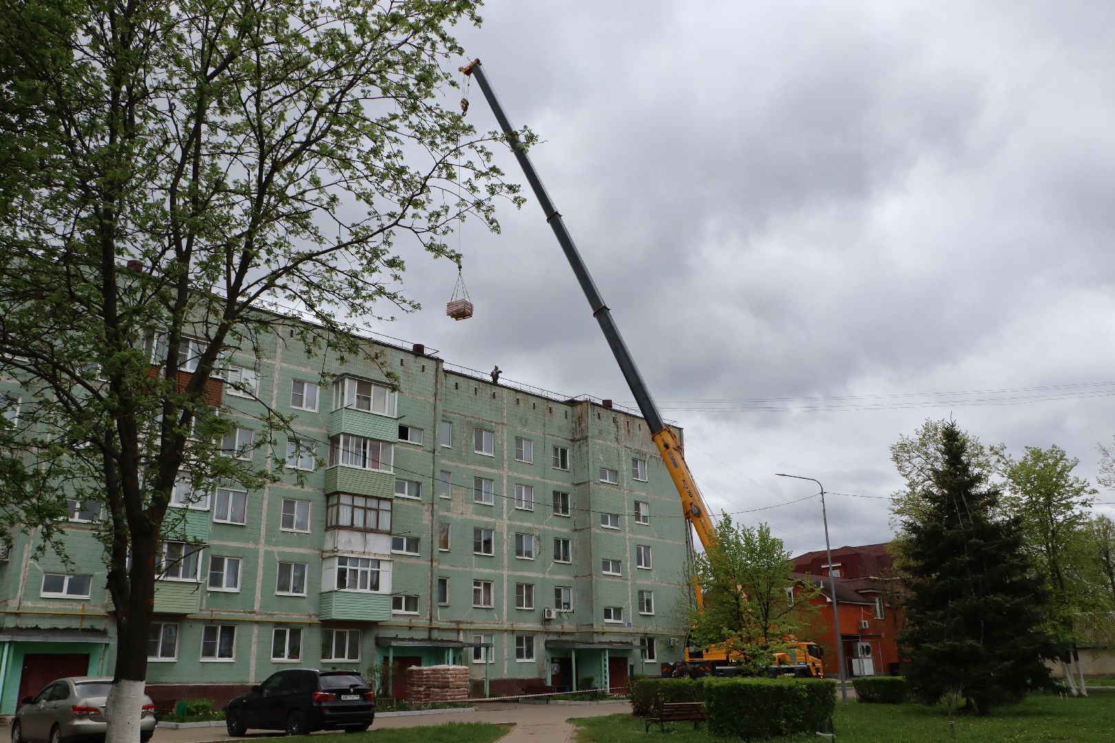 жкх, серебряные пруды, капремонт кровли,