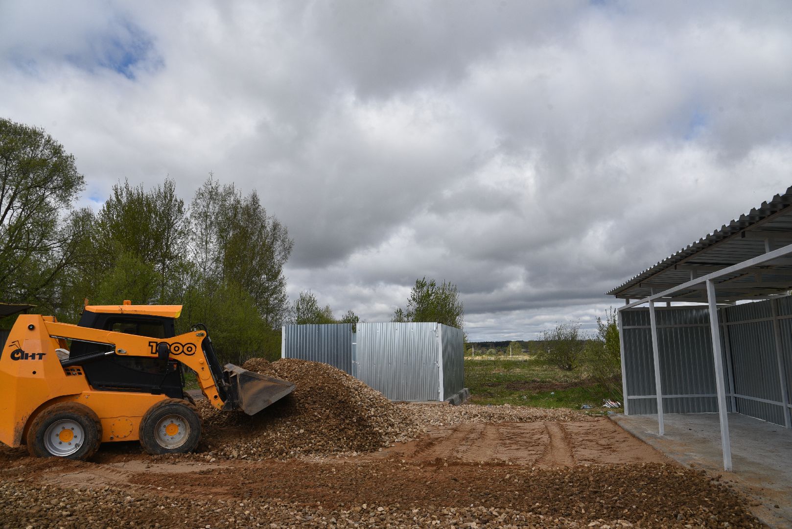 лотошино, благоустройство, вывоз мусора, контейнерная площадка,