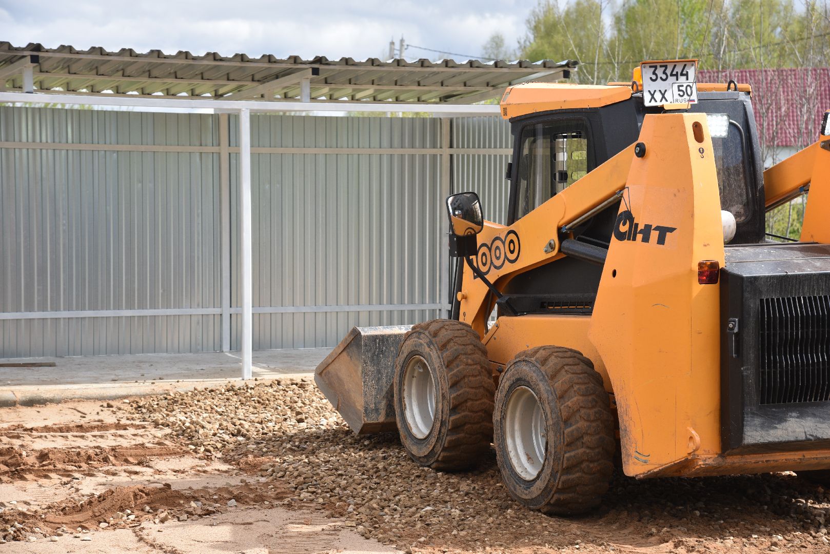 лотошино, благоустройство, вывоз мусора, контейнерная площадка,