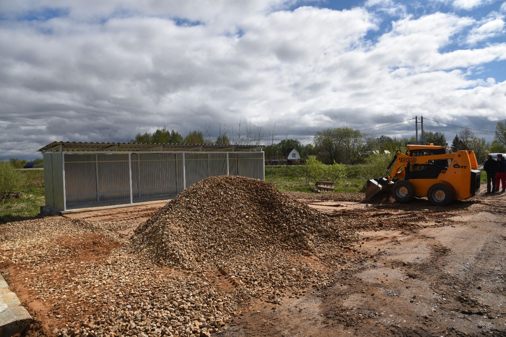 лотошино, благоустройство, вывоз мусора, контейнерная площадка,