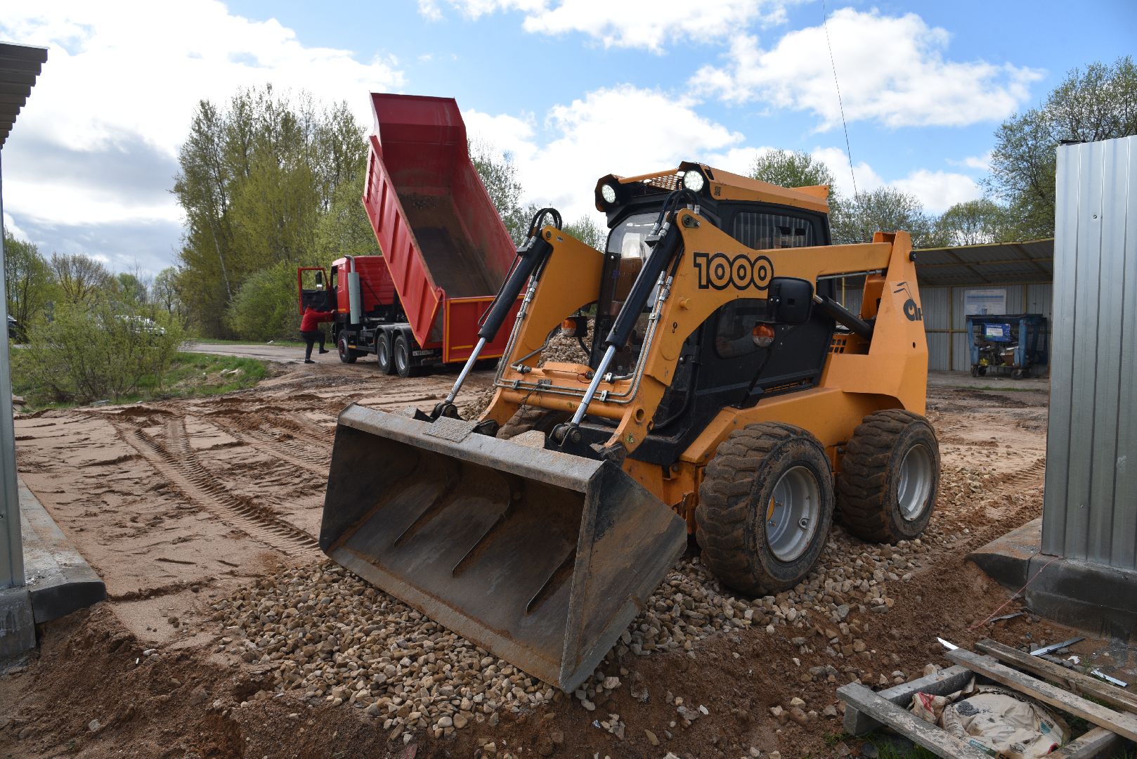 лотошино, благоустройство, вывоз мусора, контейнерная площадка,