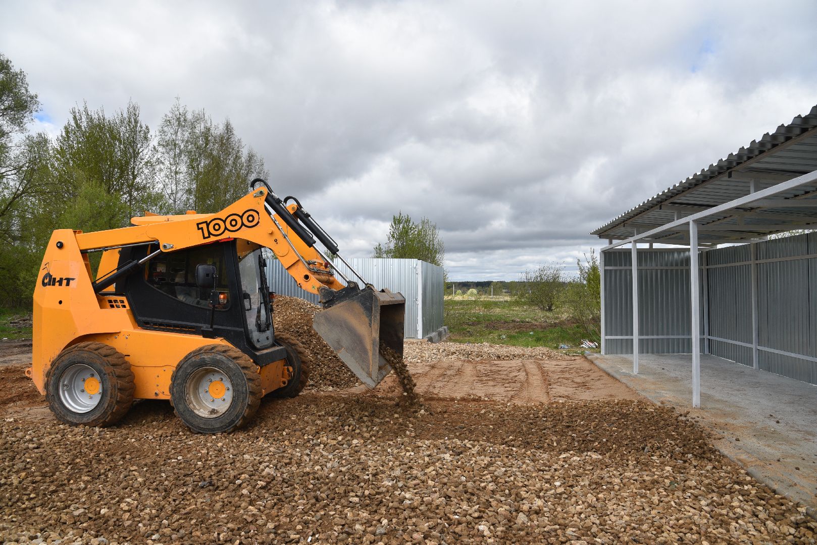 лотошино, благоустройство, вывоз мусора, контейнерная площадка,