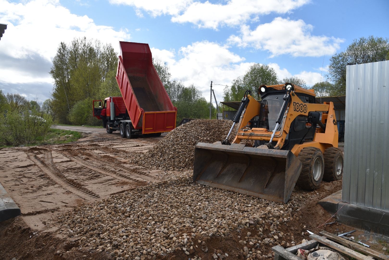 лотошино, благоустройство, вывоз мусора, контейнерная площадка,