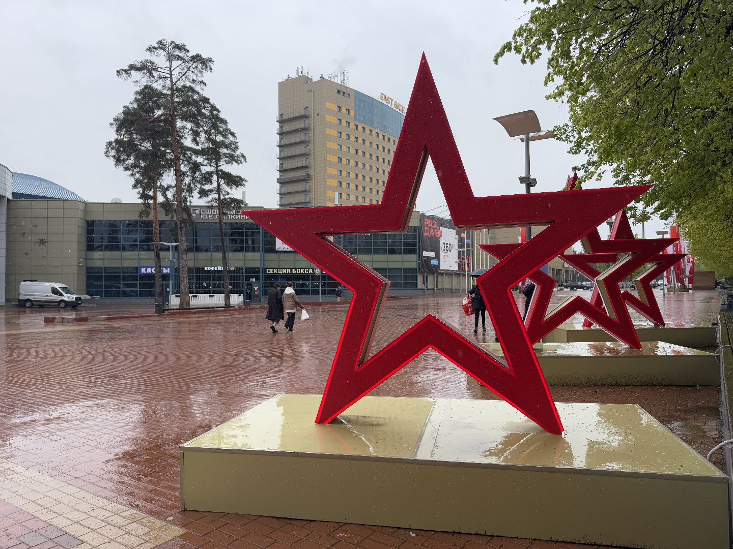 день победы, балашиха, украшение города,