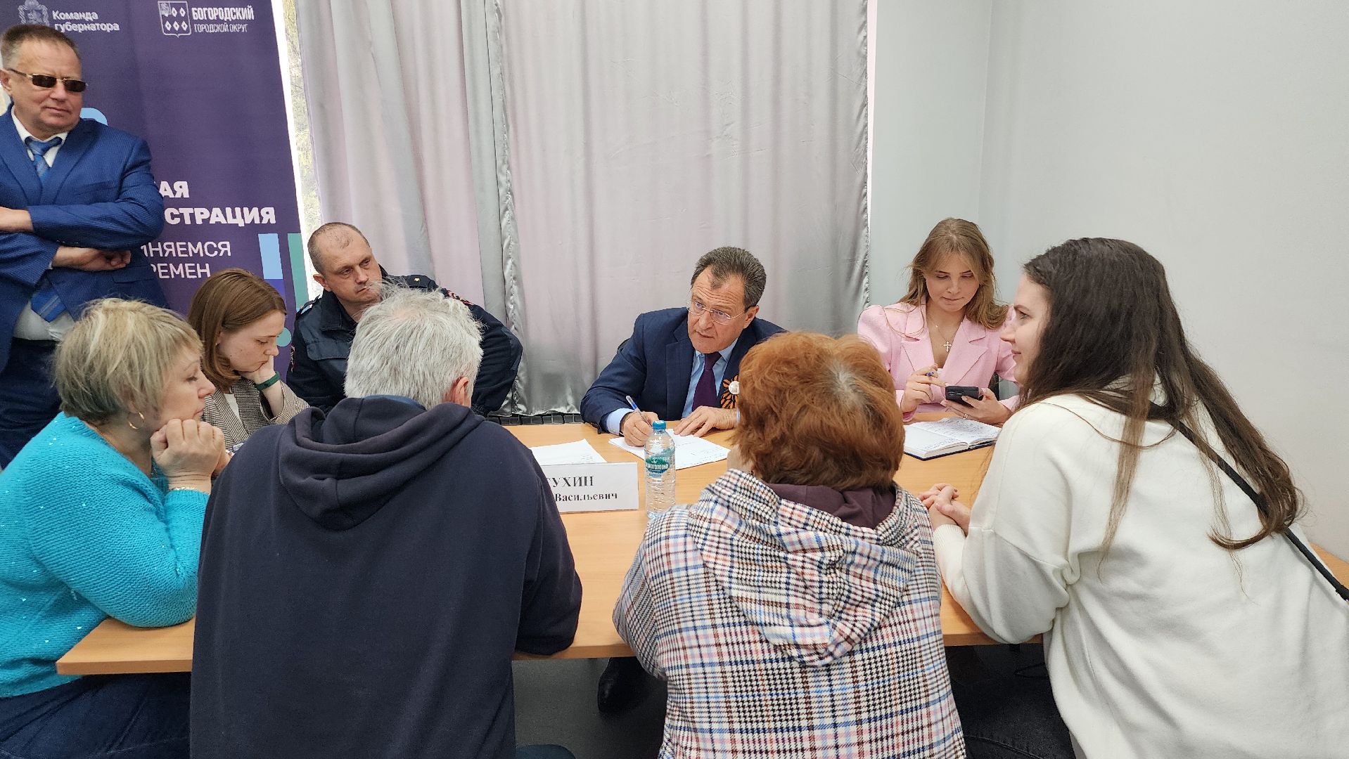 выездная администрация,обращение жителей, благоустройство, поселок зеленый, богородский городской округ,