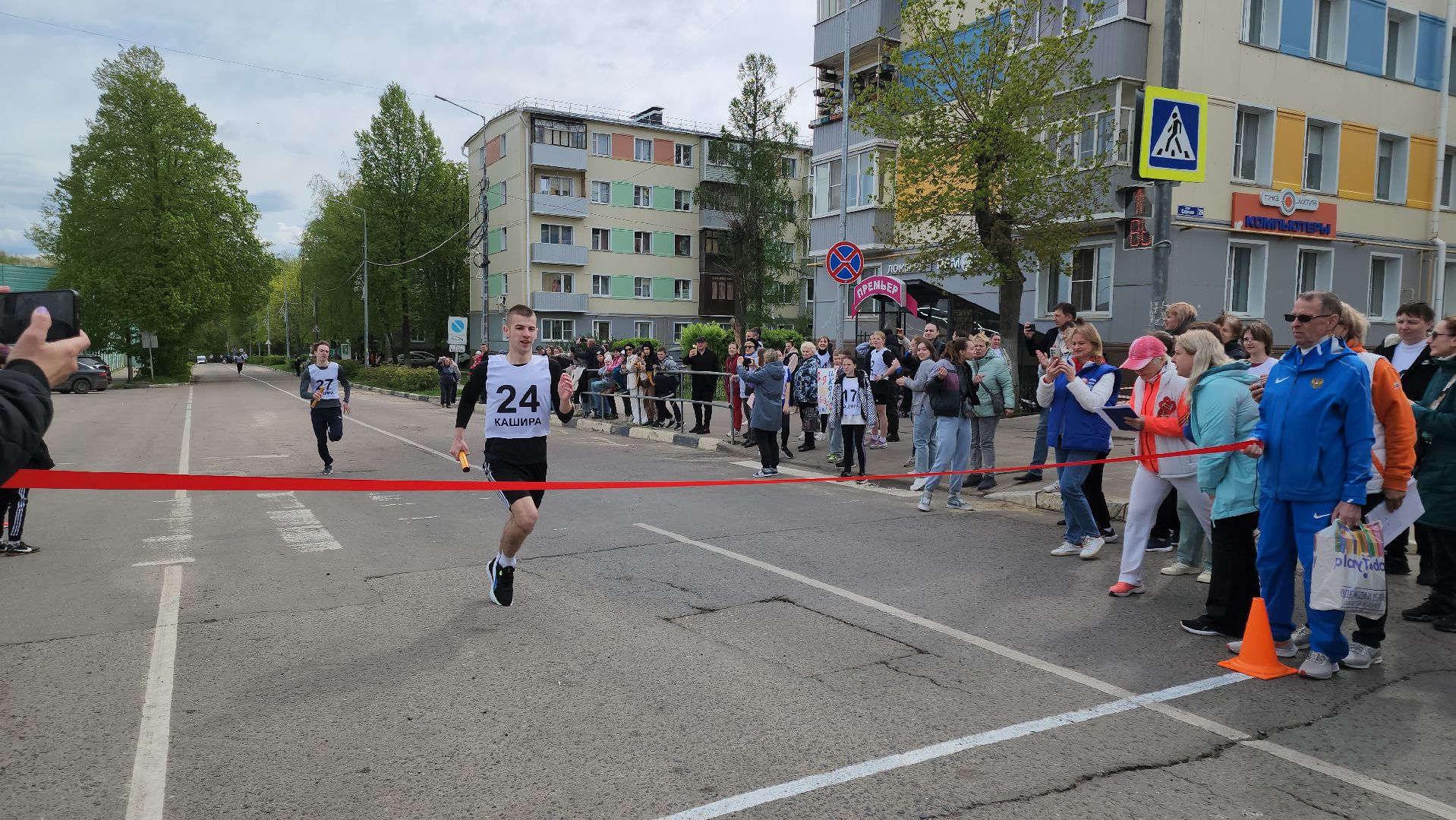 кашира, спорт, 1 мая, эстафета , легкая атлетика, день победы,