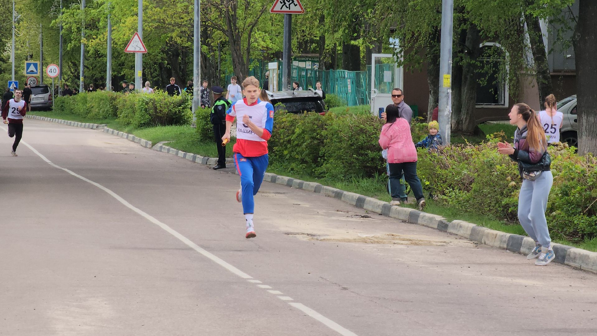 кашира, спорт, 1 мая, эстафета , легкая атлетика, день победы,