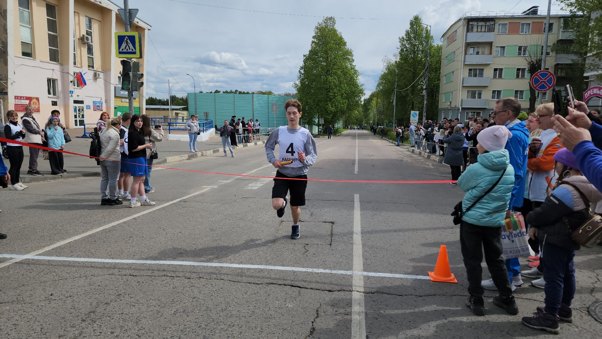 кашира, спорт, 1 мая, эстафета , легкая атлетика, день победы,