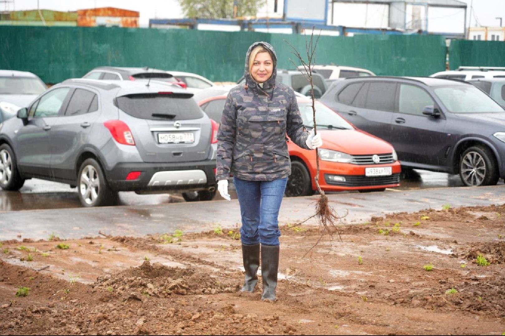 сад памяти, международная акция , сергиев посад , сергиево-посадский городской округ, 9 мая , 80-летие великой победы,  память  ,