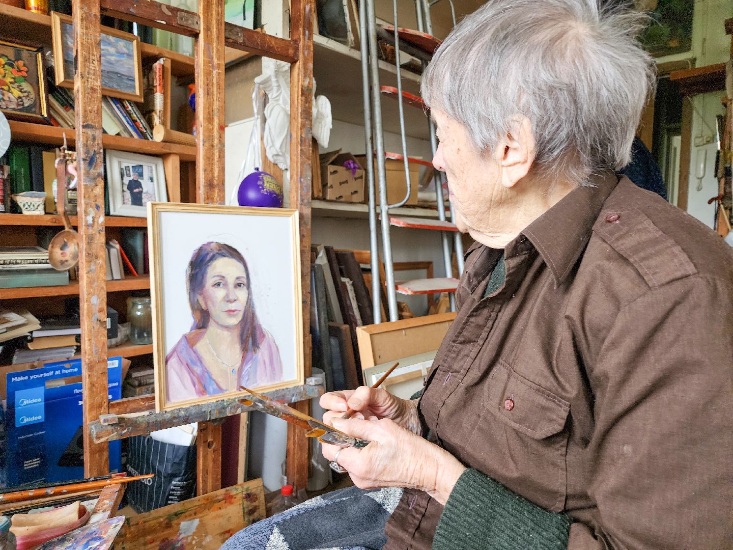 Подольск, 80 лет победе, Художник, римма тихонова,