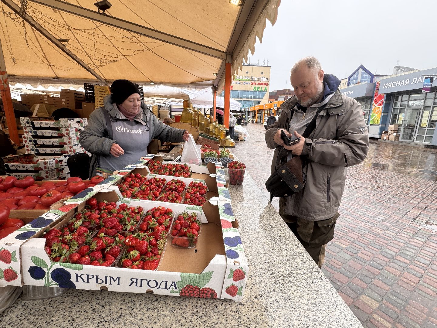 Крымская клубника, Сезон клубники, одинцовское подворье,