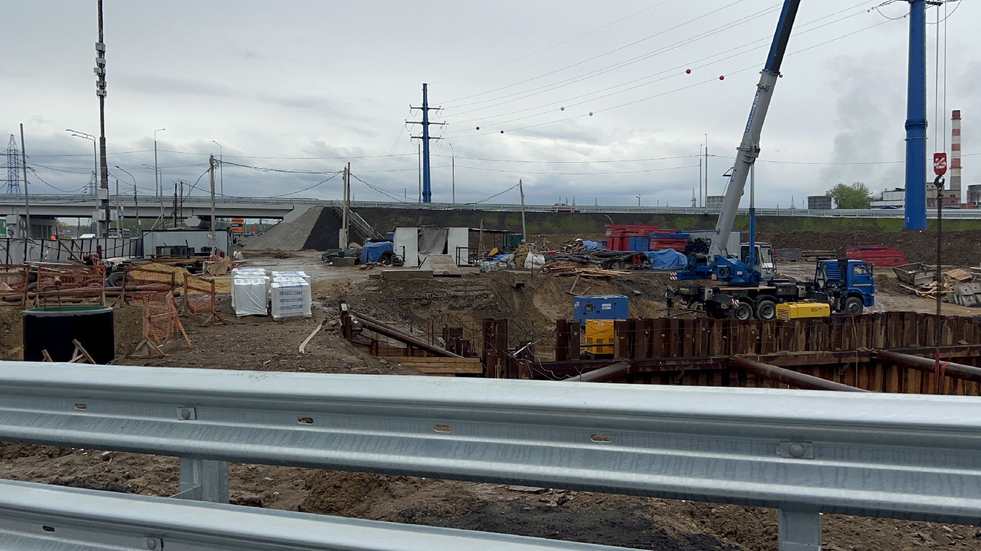 реконструкция каширского шоссе, ленинский городской округ, новая развязка,