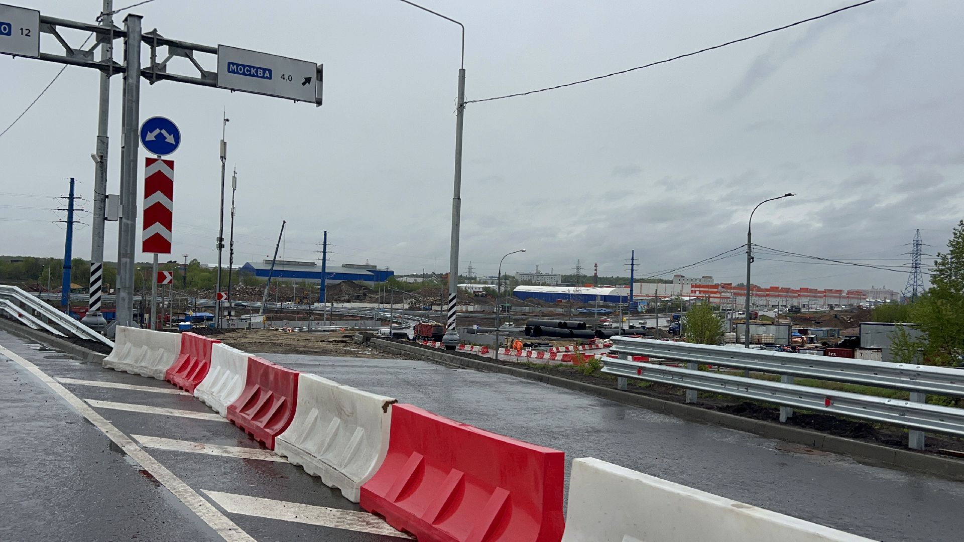 реконструкция каширского шоссе, ленинский городской округ, новая развязка,