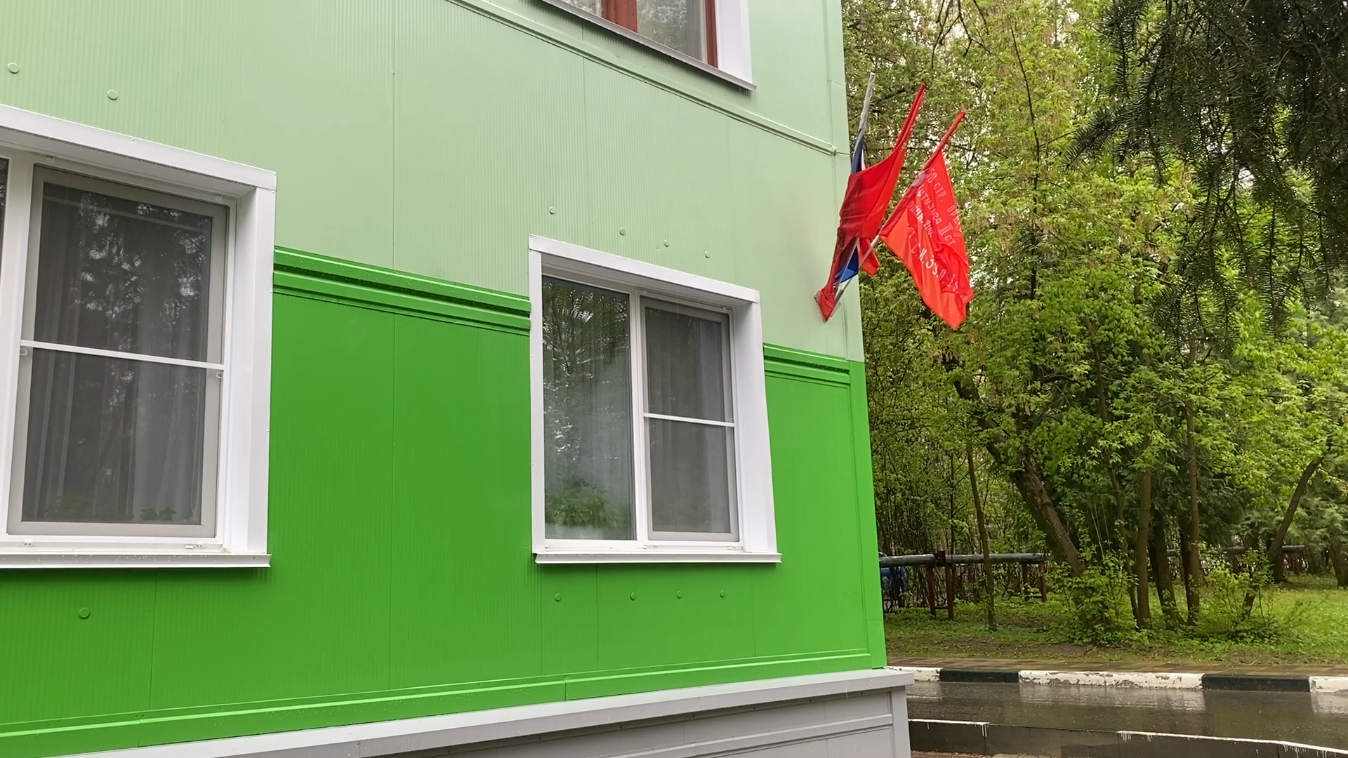 день победы, власиха 80 лет вов, праздник победы, власиха день победы, украшения города,