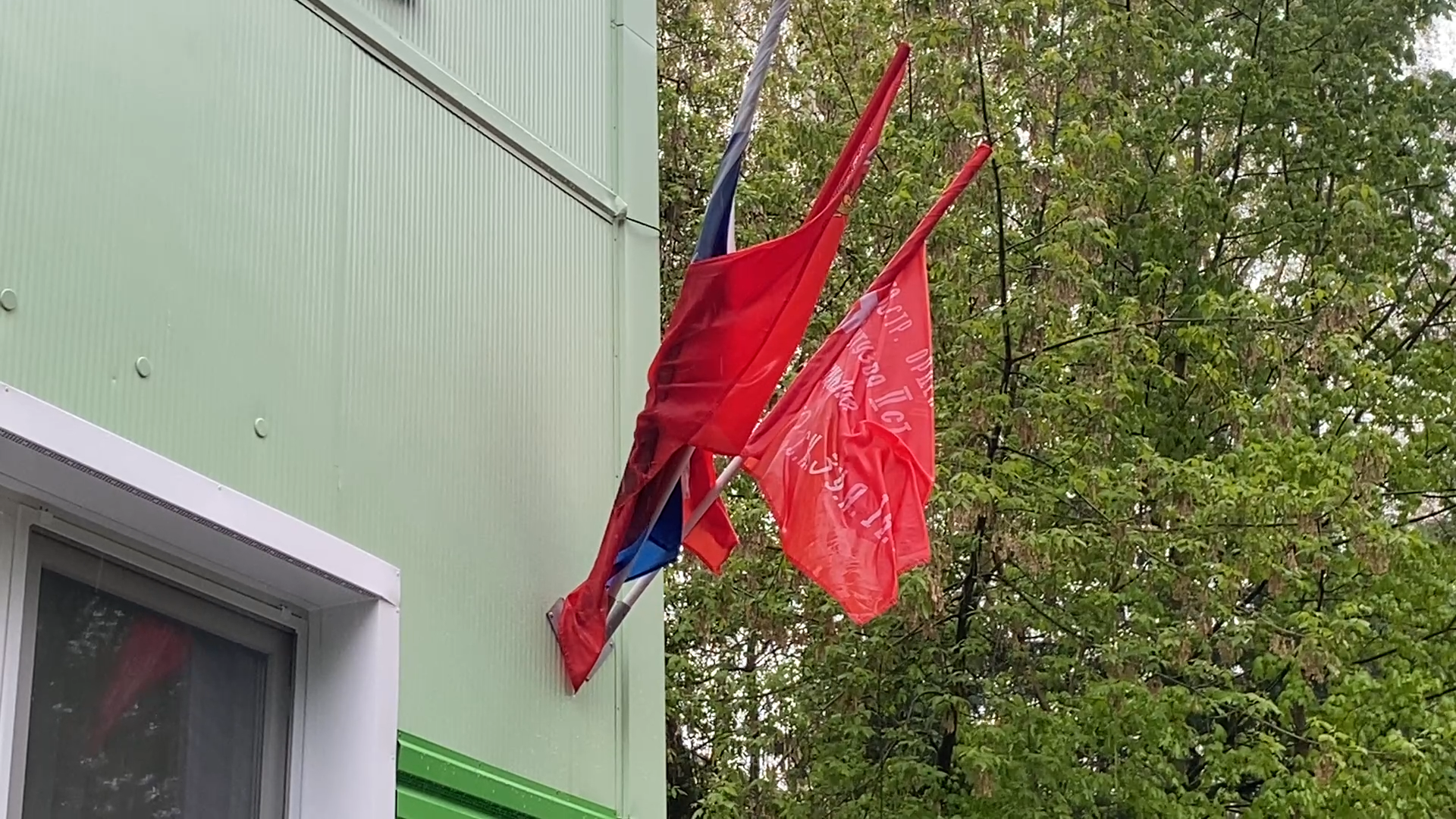 день победы, власиха 80 лет вов, праздник победы, власиха день победы, украшения города,