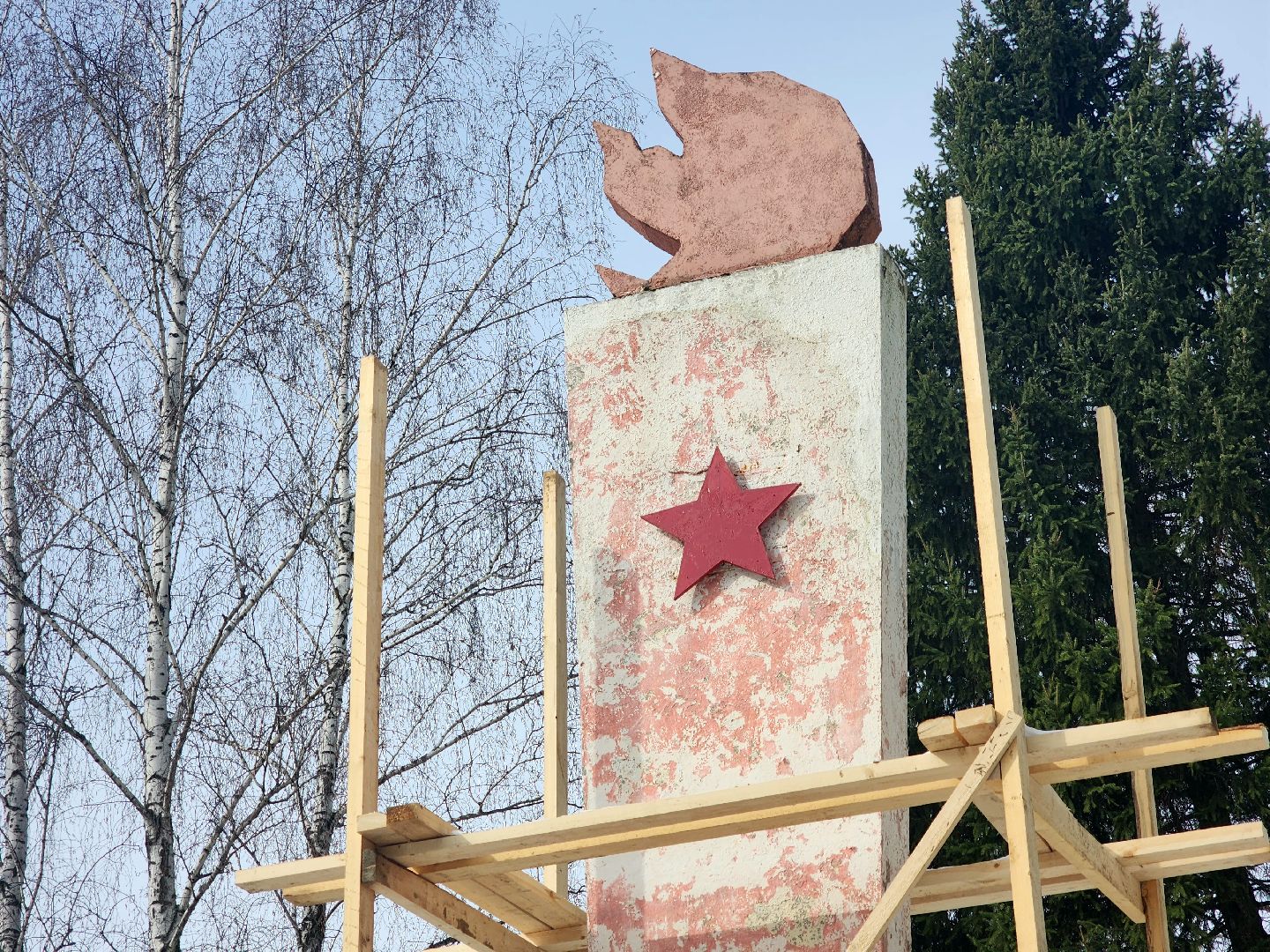 пущино, серпухов, балково, ремонт памятника вов,