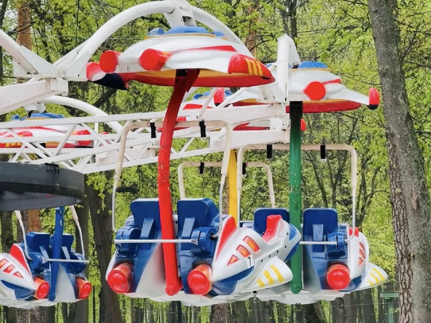 раменское, раменский парк, аттракционы,