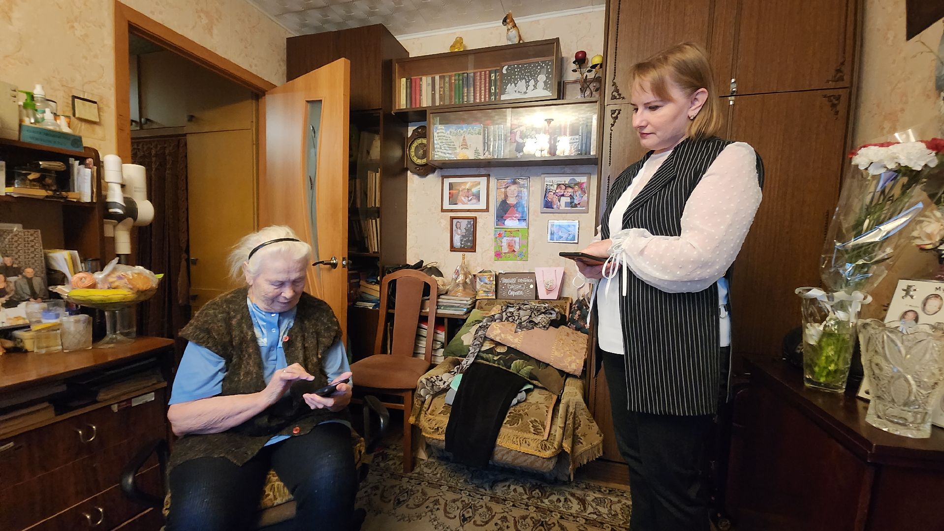 день победы, ветераны, поздравили ветерана,