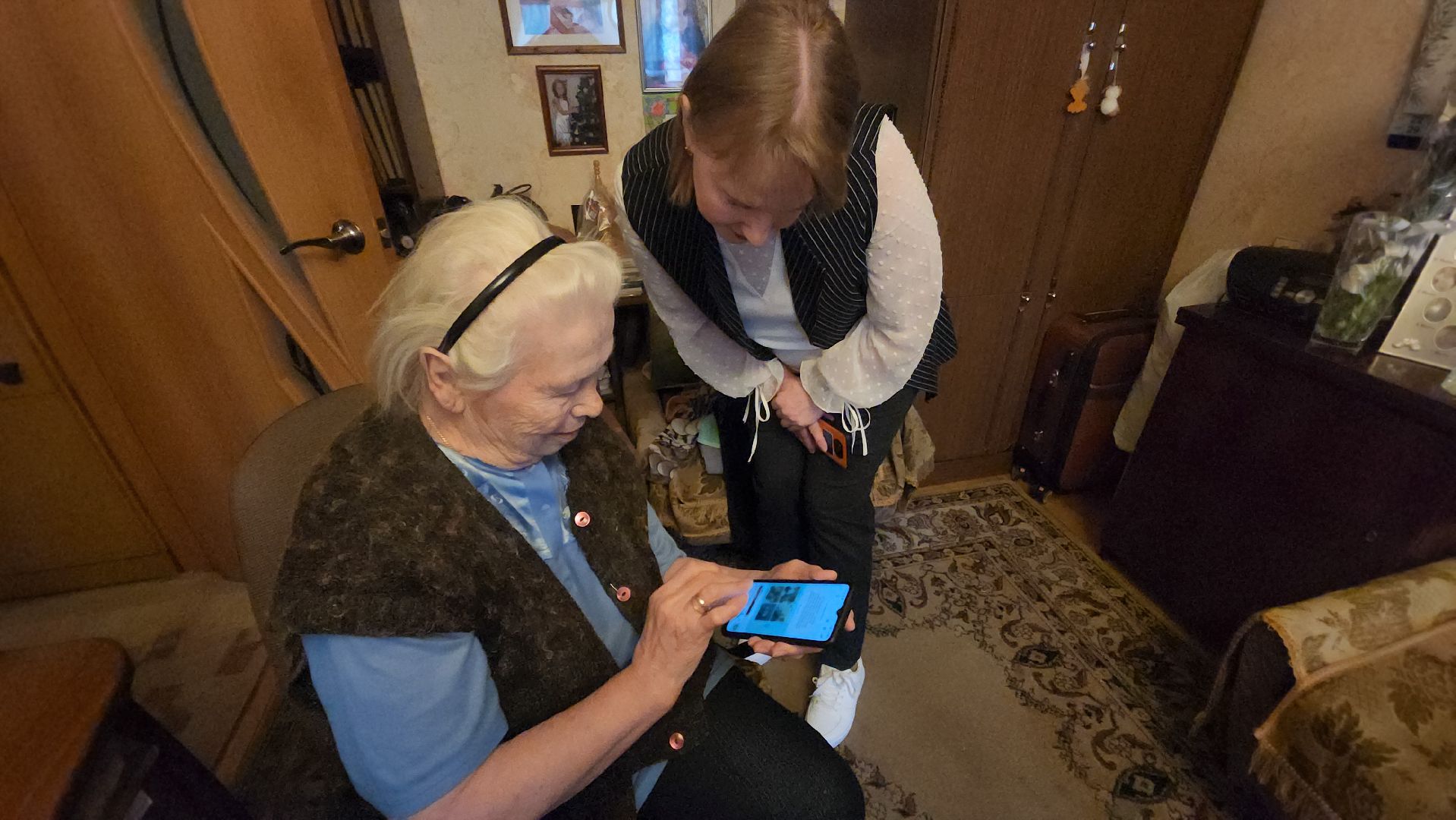 день победы, ветераны, поздравили ветерана,