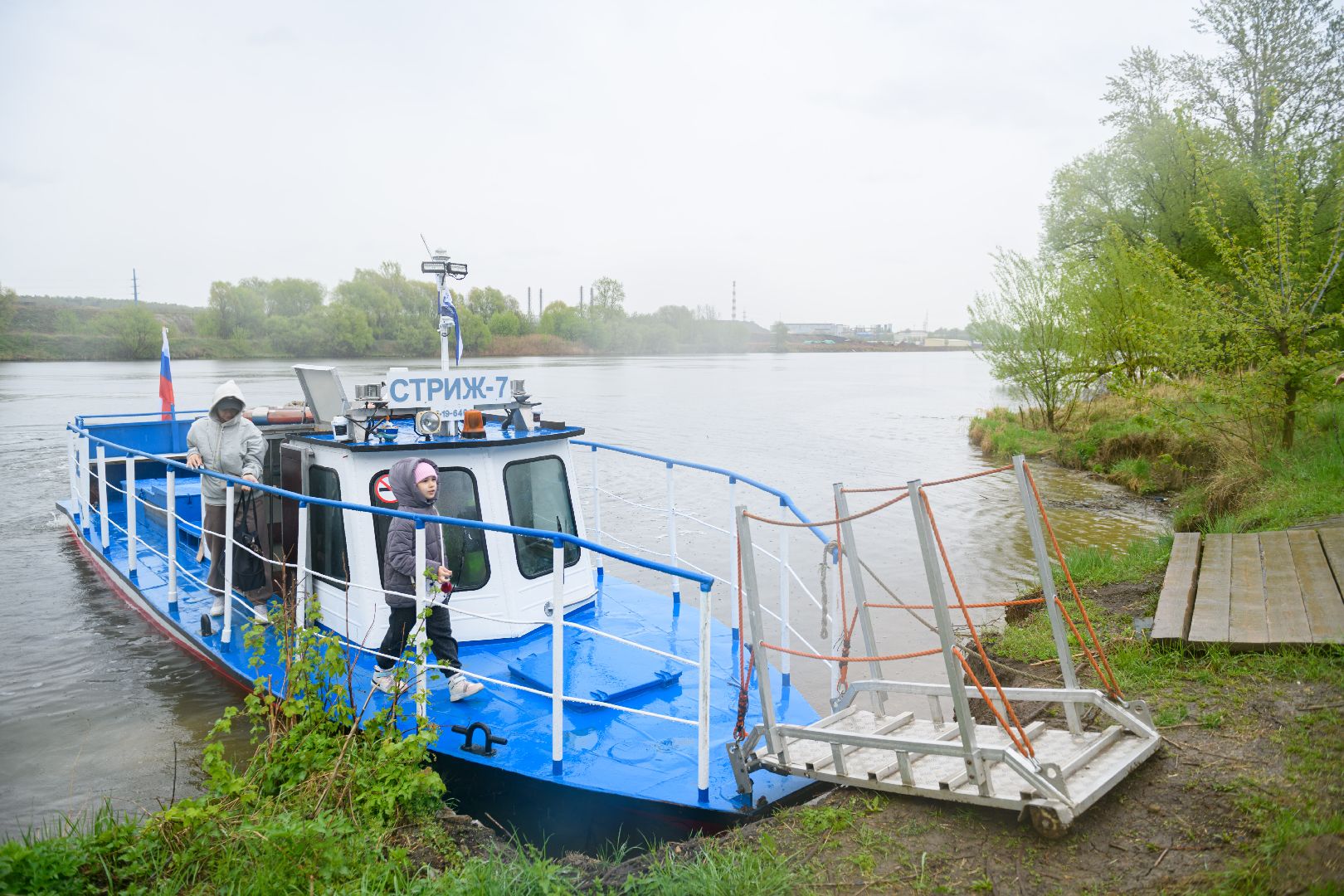 лыткарино, общество, водный транспорт, стриж-7, открытие переправы,