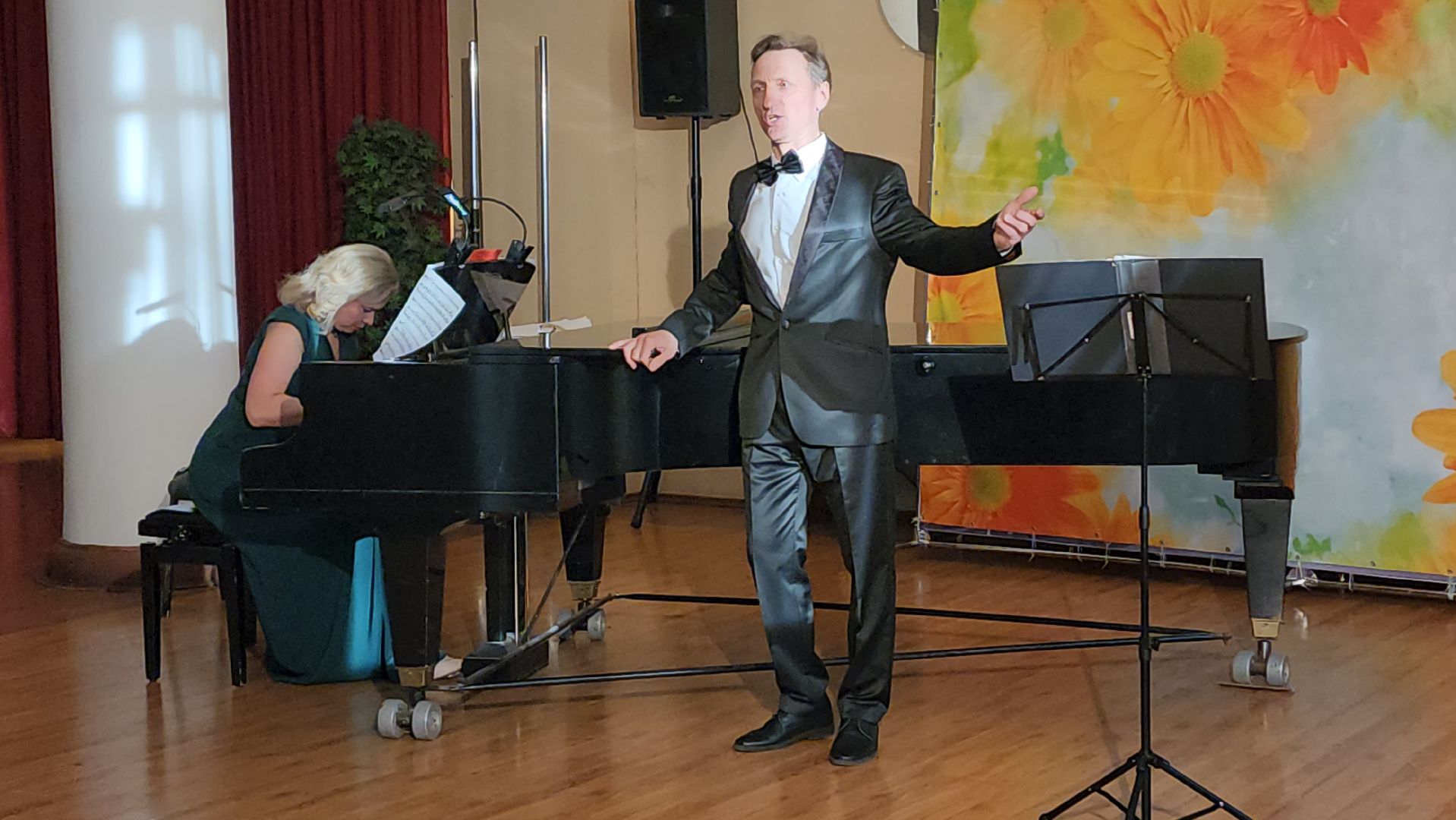 пушкино, концерт, музыкальный вечер, романсы, композитор,певец, пианист,