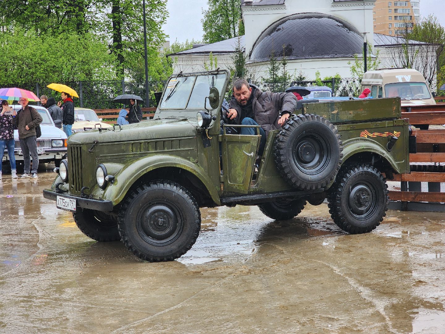 подольск, ретроавтомобиль, первое мая,