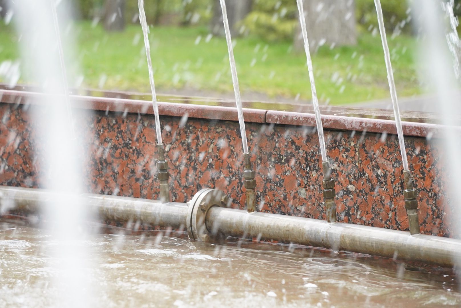 павловский  посад, фонтан , благоустройство,