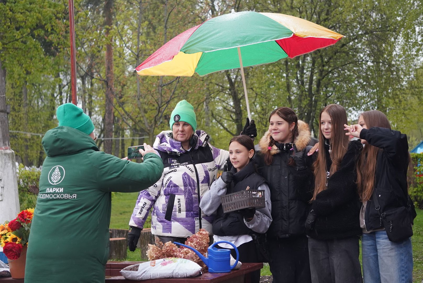 павловский посад, парк, огород,