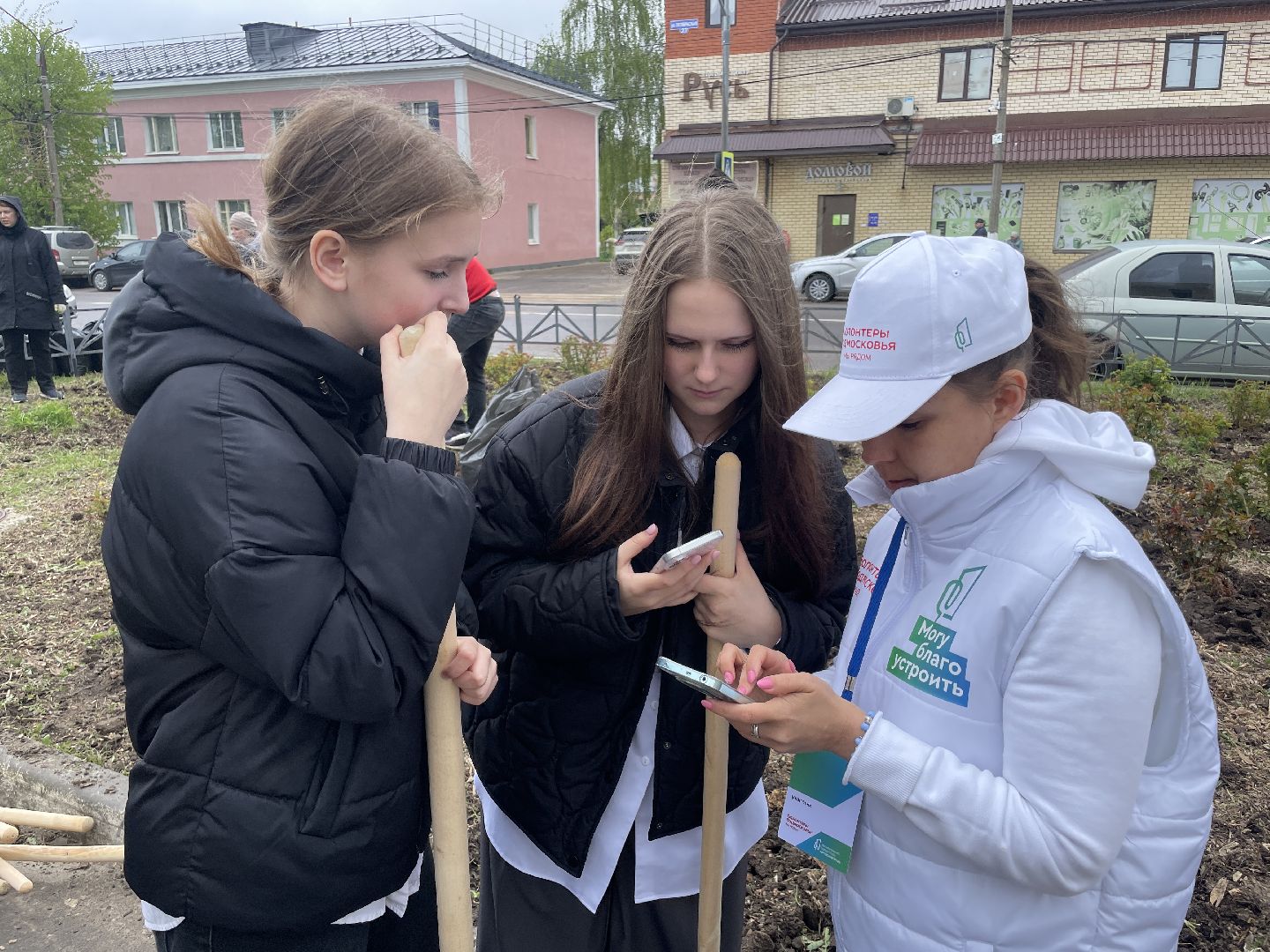 Зарайск, Субботник, Розарий Зарайска, Благоустройство ,