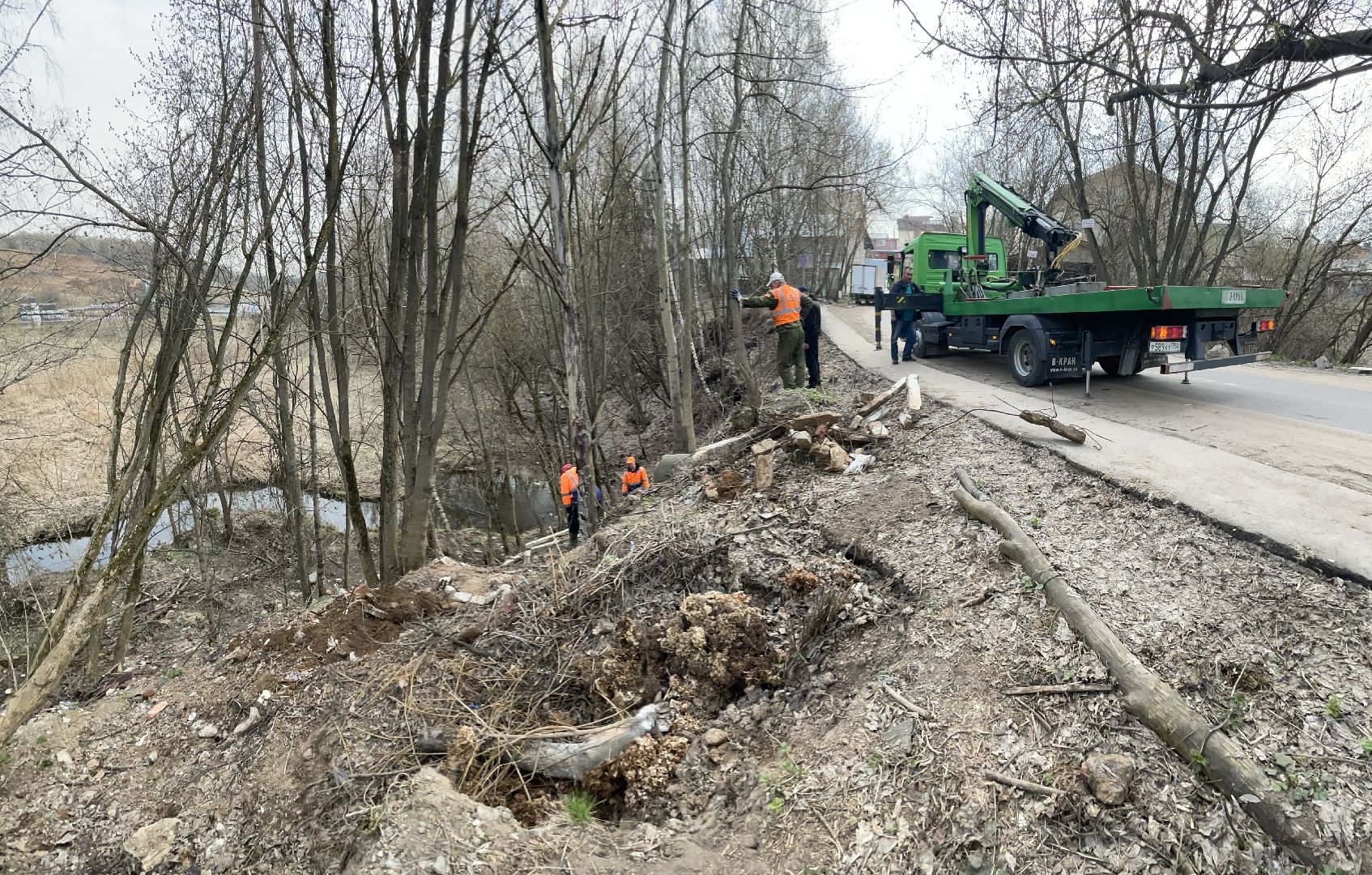 Одинцово, Немчиновка, пруд, очистка, экология,