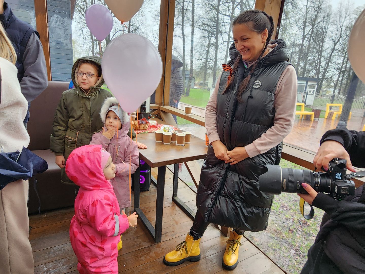 сергиев посад, парк скитские пруды, парад семей, 1 мая,