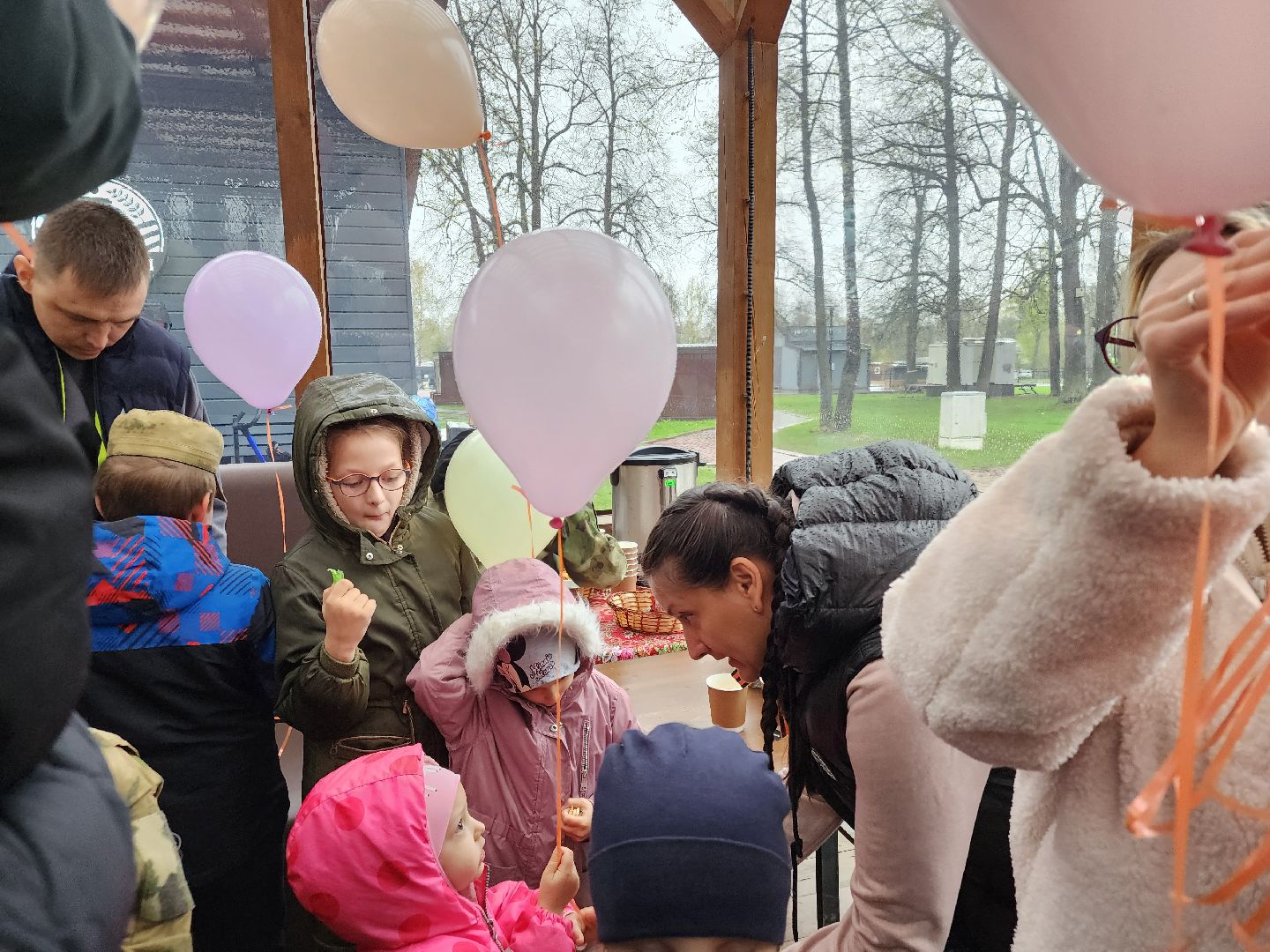 сергиев посад, парк скитские пруды, парад семей, 1 мая,