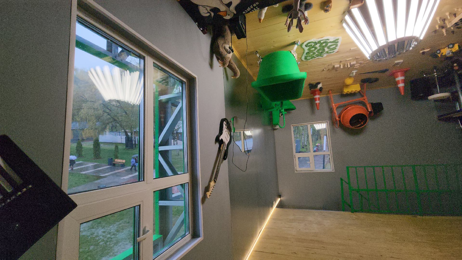 перевернутый дом, Аттракцион , Лобня, Шухов, Архитектура,