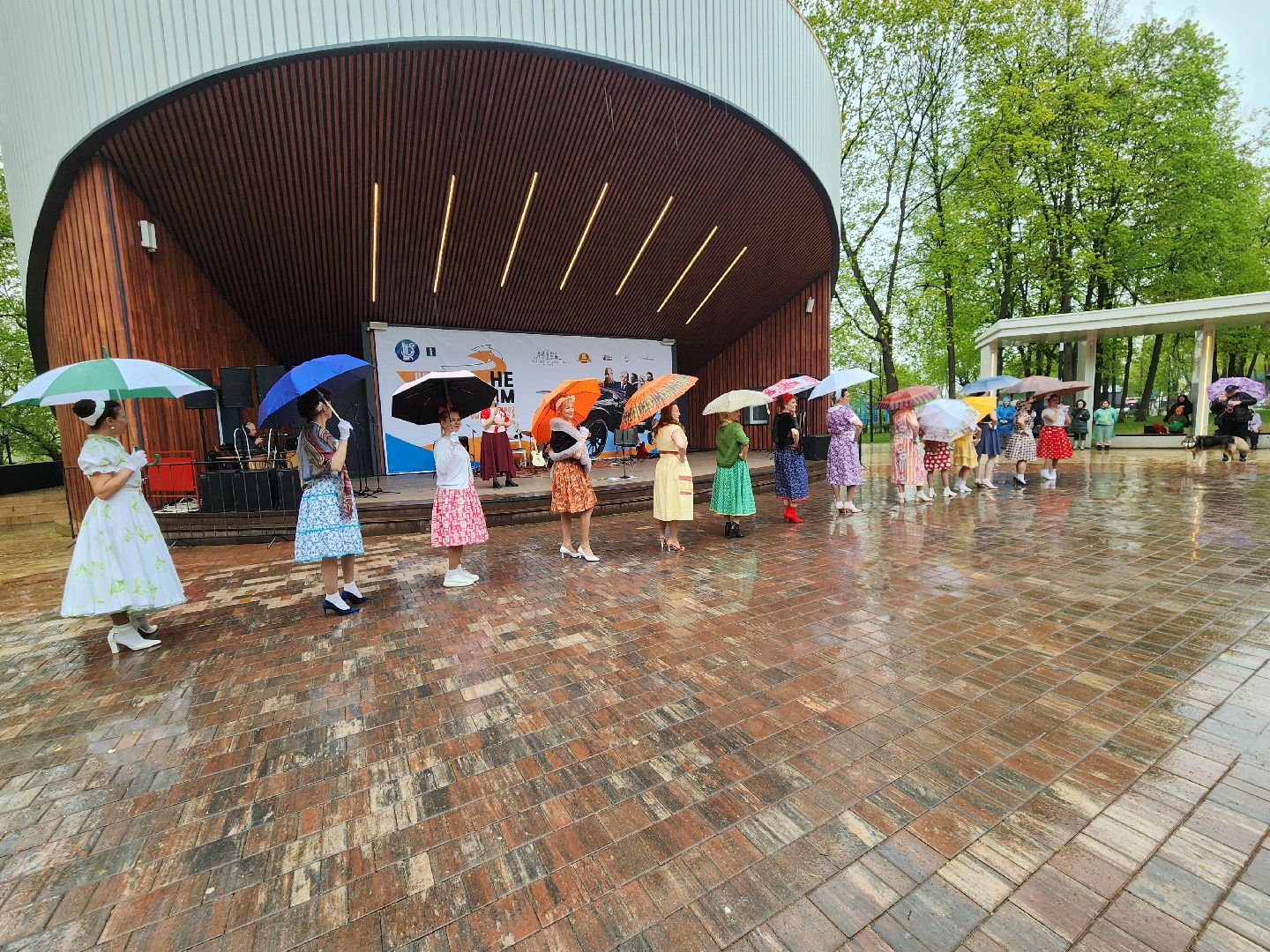 подольск, показ мод, Ретро-дефиле,