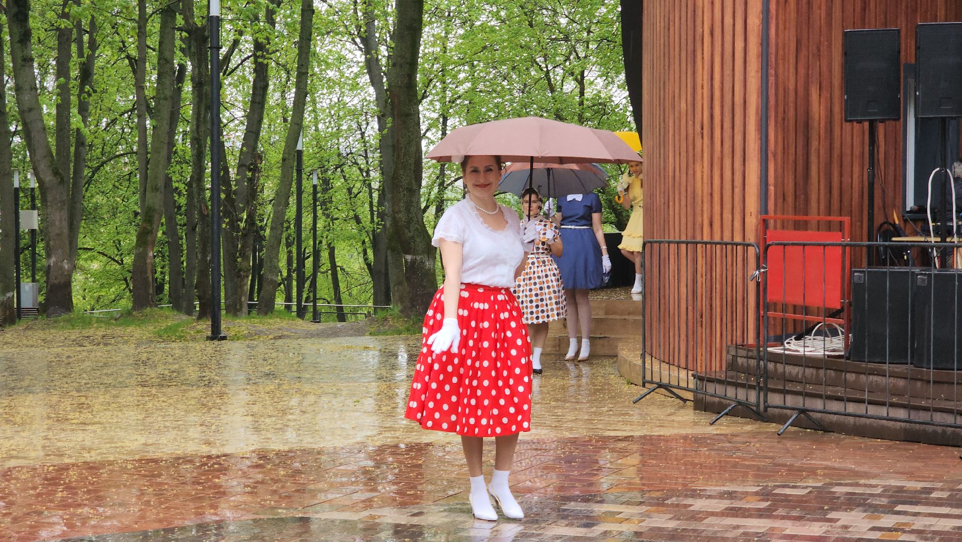 подольск, показ мод, Ретро-дефиле,